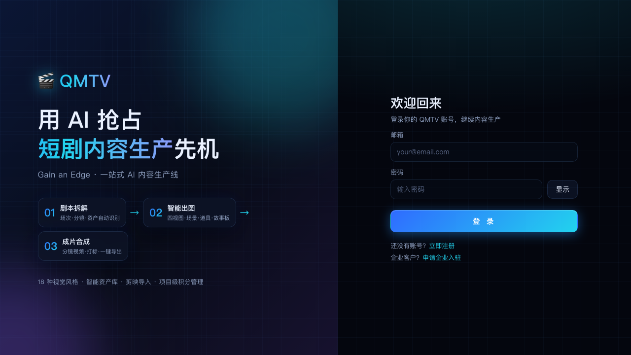 登录页
